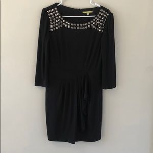 Giana Bini studded black dress